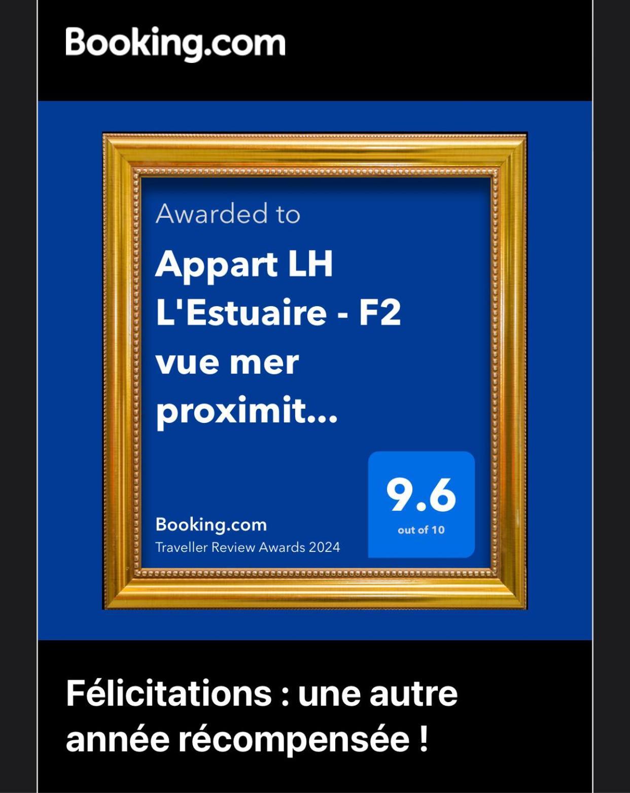לה האברה Appart Lh L'Estuaire - F2 Vue Mer Proximite Plage מראה חיצוני תמונה